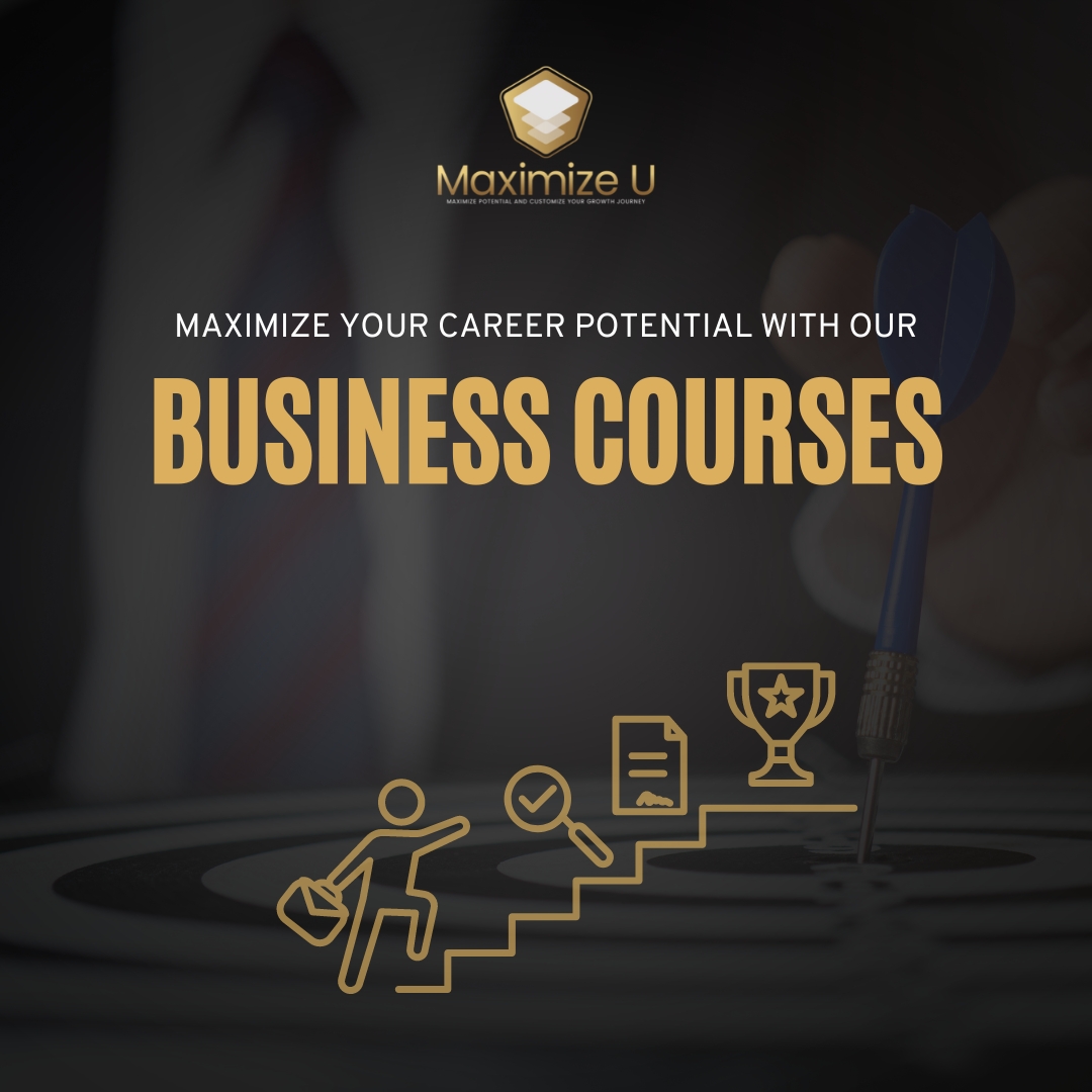 Upgrade your career with MaximizeU's #businesscourses! 
From #Sales and #Negotiation to #Leadership and #TeamManagement, we cover it all. Our expert instructors will help you build new skills and #maximize your potential.
maximizeu.life/courses/
#MaximizeU #Businesscourses