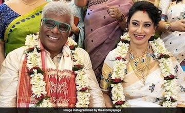 Ashish Vidyarthi 60
Rupali Barua 50
It's their second marriage wish them both a happy married life..

Now those who are trolling them for age gap to them go to 14/15 hundreds year ago with a time machine and be the witness of a marriage that held between a 56 years old male and 6…