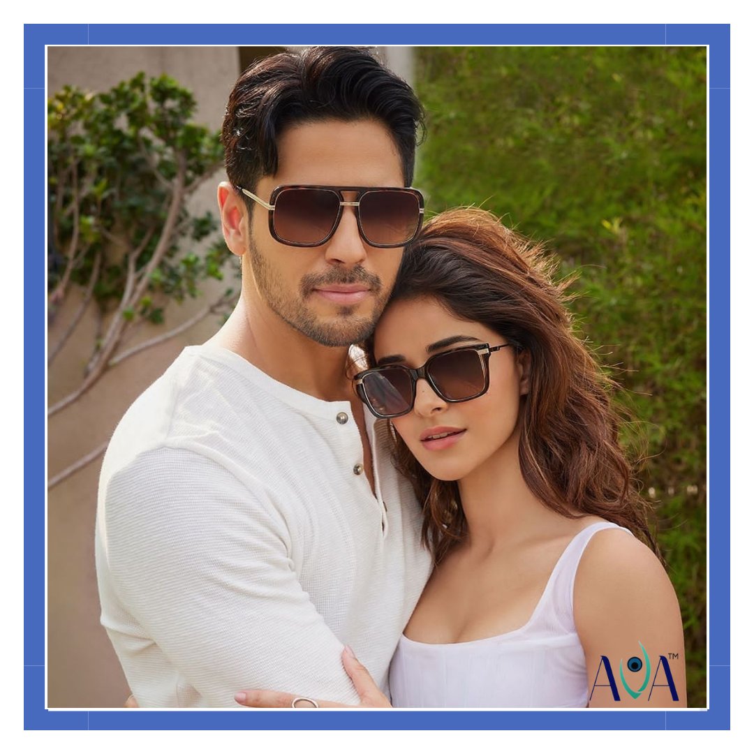Double the style, double the charm!

@sidmalhotra and @ananyapanday slaying in our iconic signature sunglasses from the Summer '23 Collection. Elevate your fashion game and make a bold statement with eyewear.

#scottsunnies #Scotteyewear #ScotteyewearXSMXAP #ScottxSMXAP