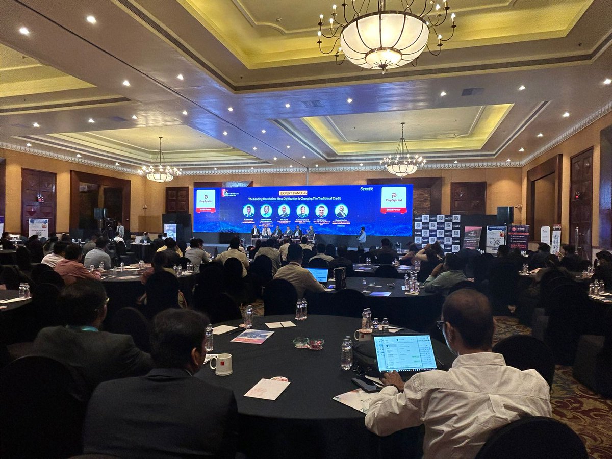 GroupSynnex's tweet photo. We Are #LIVE – Day 2
View the discussion on this topic in Panel 6 - "The Lending Revolution: How Digitization is Changing the Traditional Credit" at the 7th Edition of the India Banking Summit & Awards 2023 from our expert panelists.
By @GroupSynnex
#Synnexgroup #Groupsynnex https://t.co/W2j8T1uyRq