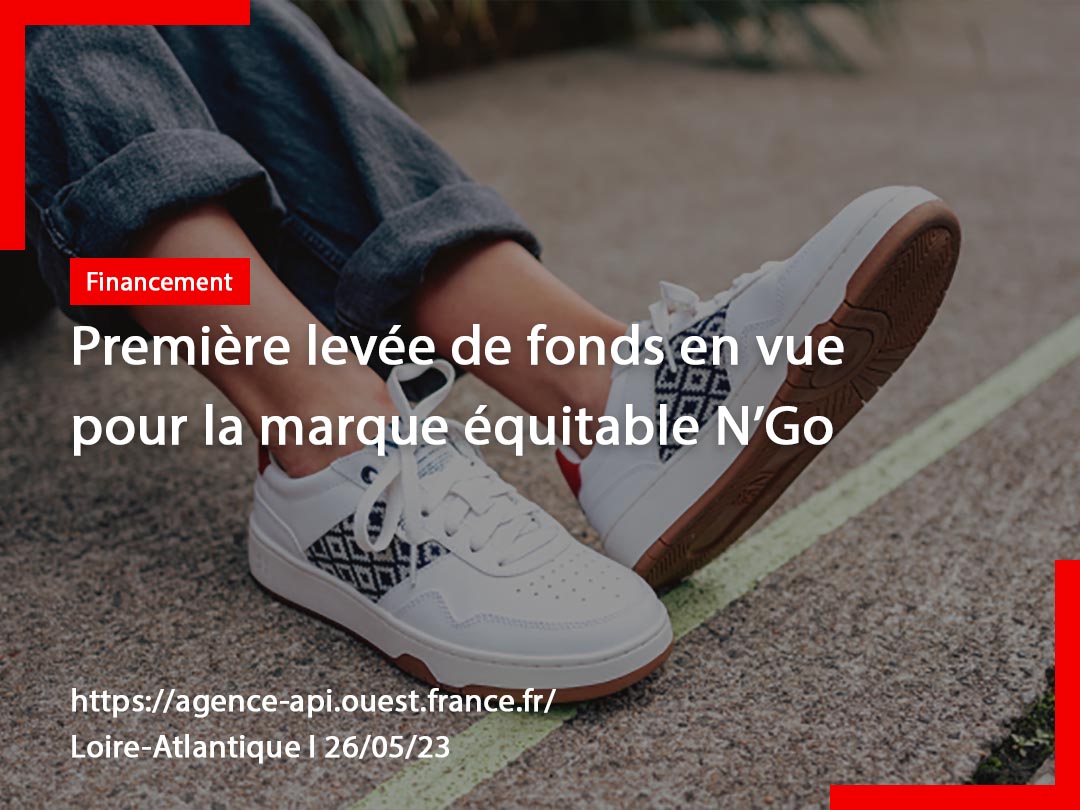 [#APINews] La marque nantaise de chaussures et d’accessoires équitables <a href="/ngoshoes/">N'go</a> s'apprête à ouvrir son capital à hauteur de 25% "d’une manière sereine et qui garantit les valeurs de l’entreprise".
🔗🔓 agence-api.ouest-france.fr/article/une-pr…