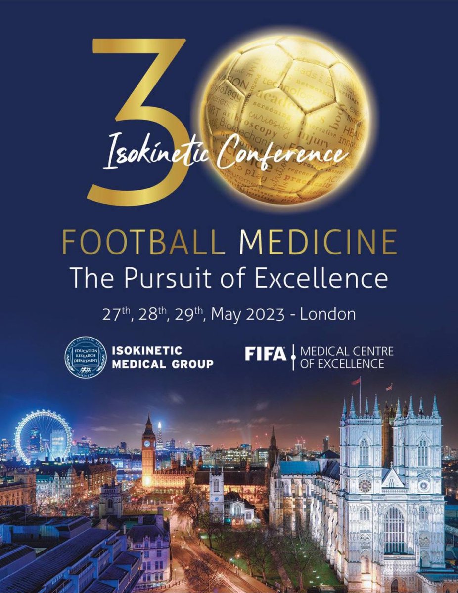 evo4hp's tweet photo. Our team will present 2 papers showcasing the latest breakthroughs in bioengineering and their application in enhancing athletic performance [Muscle Injury Classification, Answering The Multifactorial Nature Of Muscle Injury]. It's going to be an incredible event! 
#isoK23 https://t.co/t3lJc31TZa