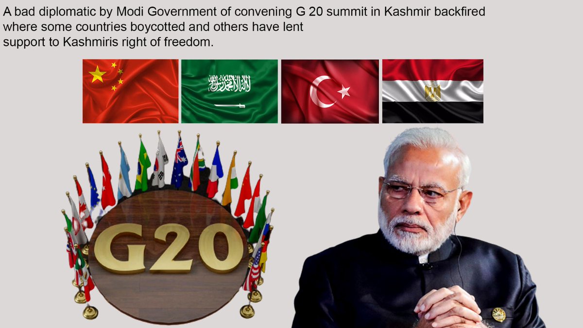A Diplomatic failure by indian Govt. Modi has failed India again. @RahulGandhi
#congress, #BJP, #Rahulgandhi, #Modi #Modi_Hatao_Desh_Bachao, #Kashmir, #G_20_in_kashmir , #G20InKashmir , #G20inKashmir