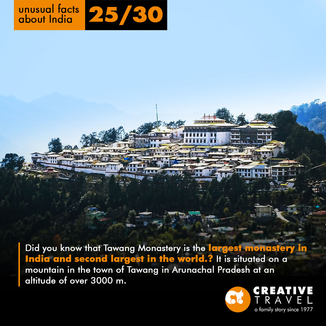 indiabycreative's tweet photo. Tawang Monastery, also known as Gaden Namgyal Lhatse in Tibetan, carries the meaningful name of "the divine paradise of complete victory." #creativetravel #incentivetravel #FactsofIndia #TraveltoIndia #ExploreIndia #IndiaExperience #IndiaCulture #IncredibleIndia #euromicdmcs https://t.co/7Rw830dQyF