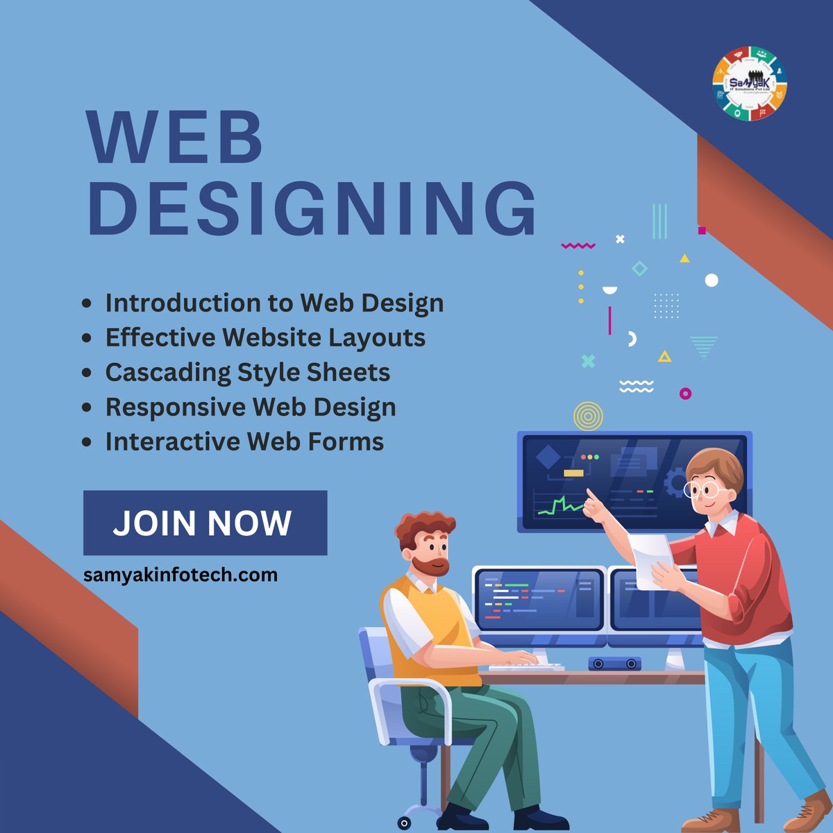 samyakclass's tweet image. Embrace the journey of knowledge, because every step you take brings you closer to success! 🎓📚
 #JavaProgramming #JavaCoder #JavaDeveloper #JavaLovers #RSCIT #RSCITExam #RSCITPreparation #WebDesigning #WebDeveloper #WebDesignInspiration #WebDesignTrends #Robotics
