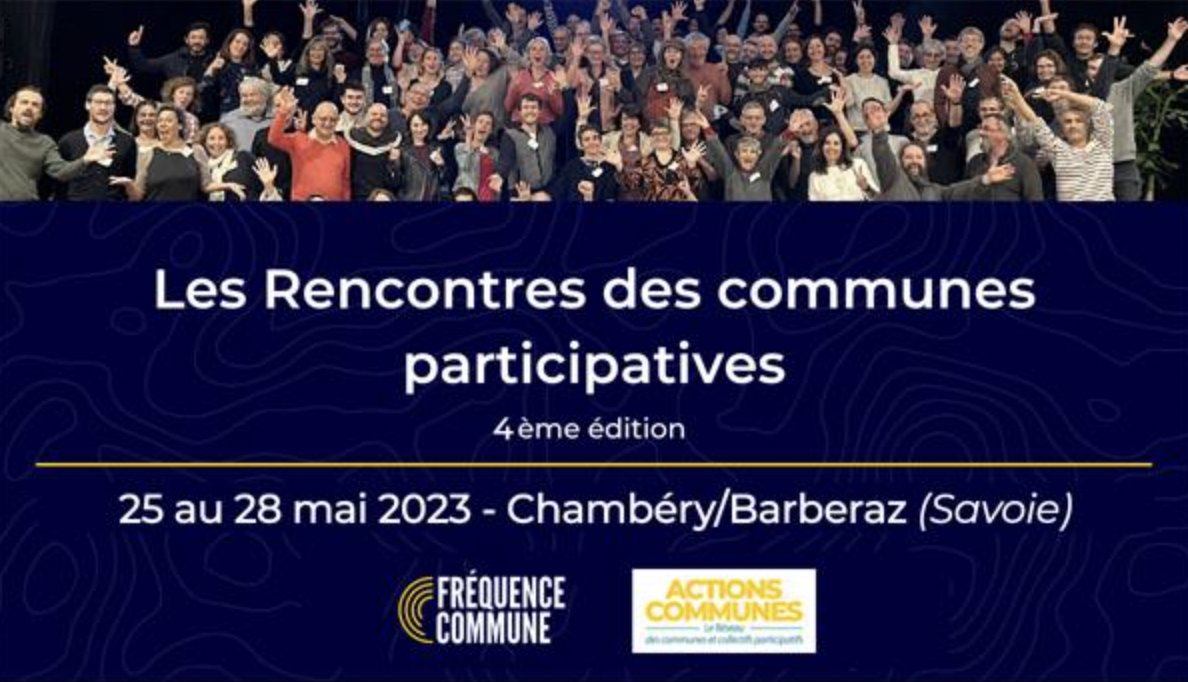 JOUR 1 DES RENCONTRES DES COMMUNES ET COLLECTIFS PARTICIPATIFS
ET VOILA LE PROGRAMME 📷
VENDREDI 26 MAI
📷 Matin (9h)
Tour d'actualité sur le Réseau Actions Communes, ses groupes de travail et les chantiers en cours