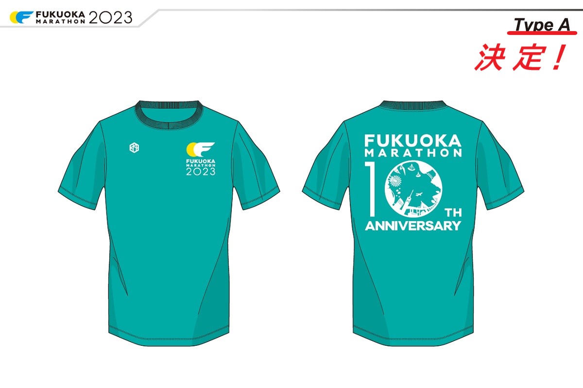 新品】福岡マラソン2022 ユニセックス記念 半袖Tシャツ Lサイズ