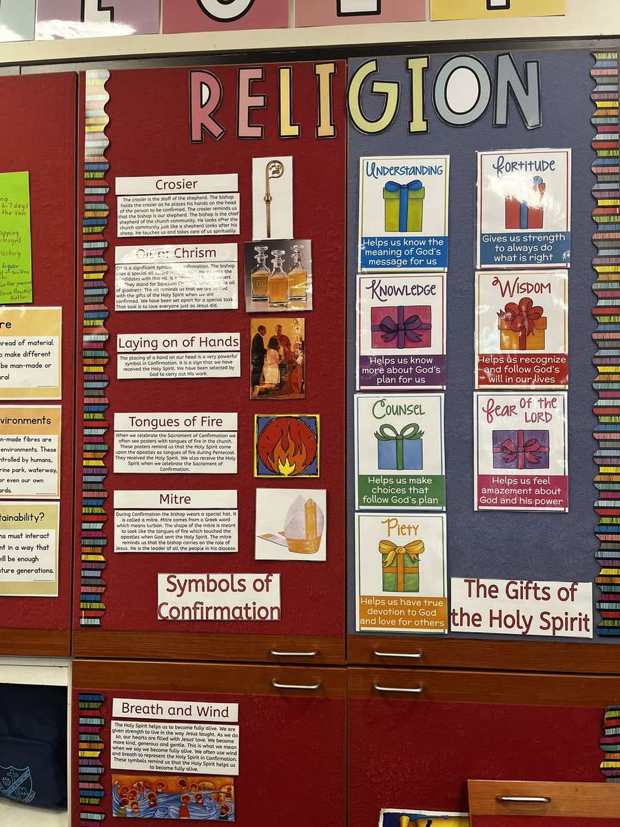 _Missk6's tweet photo. Confirmation classroom display 🕊
#acuedu_p https://t.co/vVuesgU3eO