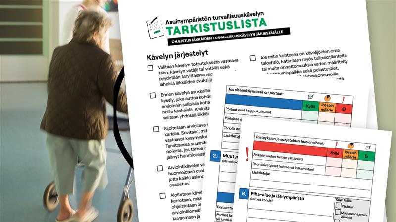Kävely on yksinkertaista ja hyödyllistä. Asuinympäristön turvallisuuskävelyn tarkistuslista on väline kävely-ympäristön arviointiin.
#ikääntyminen #asuinalueet #turvallisuuskävely #sisäinenturvallisuus