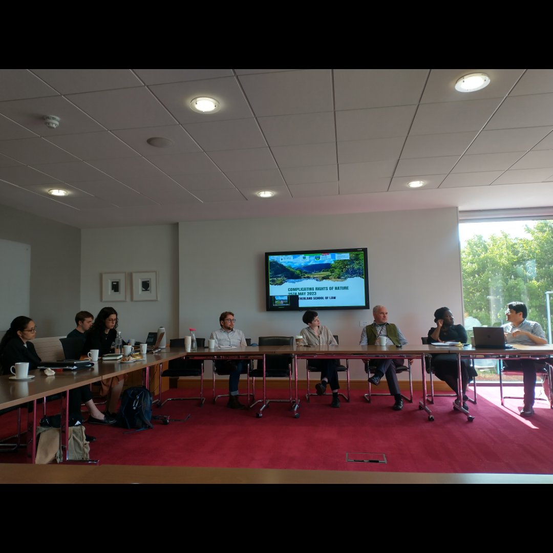 Sinéad Mercier (@sineadmercier) on Twitter photo Really fabulous event 'Complicating Rights of Nature' yesterday organised by Dr. Amanda Byer <a href="/Alessandra_Acco/">Alessandra Accogli</a> - a lot of food for thought & great speakers. Many intersections with the Citizens' Assembly on biodiversity. Supported by <a href="/UCDEarth/">UCD Earth Institute</a> <a href="/LandLawJustice/">PROPERTY inJUSTICE</a> ENVREG <a href="/UCDLawSchool/">UCD Sutherland School of Law</a> Really fabulous event 'Complicating Rights of Nature' yesterday organised by Dr. Amanda Byer <a href="/Alessandra_Acco/">Alessandra Accogli</a> - a lot of food for thought & great speakers. Many intersections with the Citizens' Assembly on biodiversity. Supported by <a href="/UCDEarth/">UCD Earth Institute</a> <a href="/LandLawJustice/">PROPERTY inJUSTICE</a> ENVREG <a href="/UCDLawSchool/">UCD Sutherland School of Law</a>