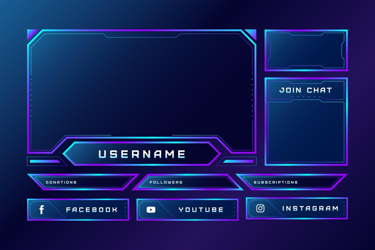 Dm me if you want any kind of overlays I can make it for you in discounted prices.

#overlay #gamingoverlay #twitchoverlay #gaming #twitch #vtube #streamer