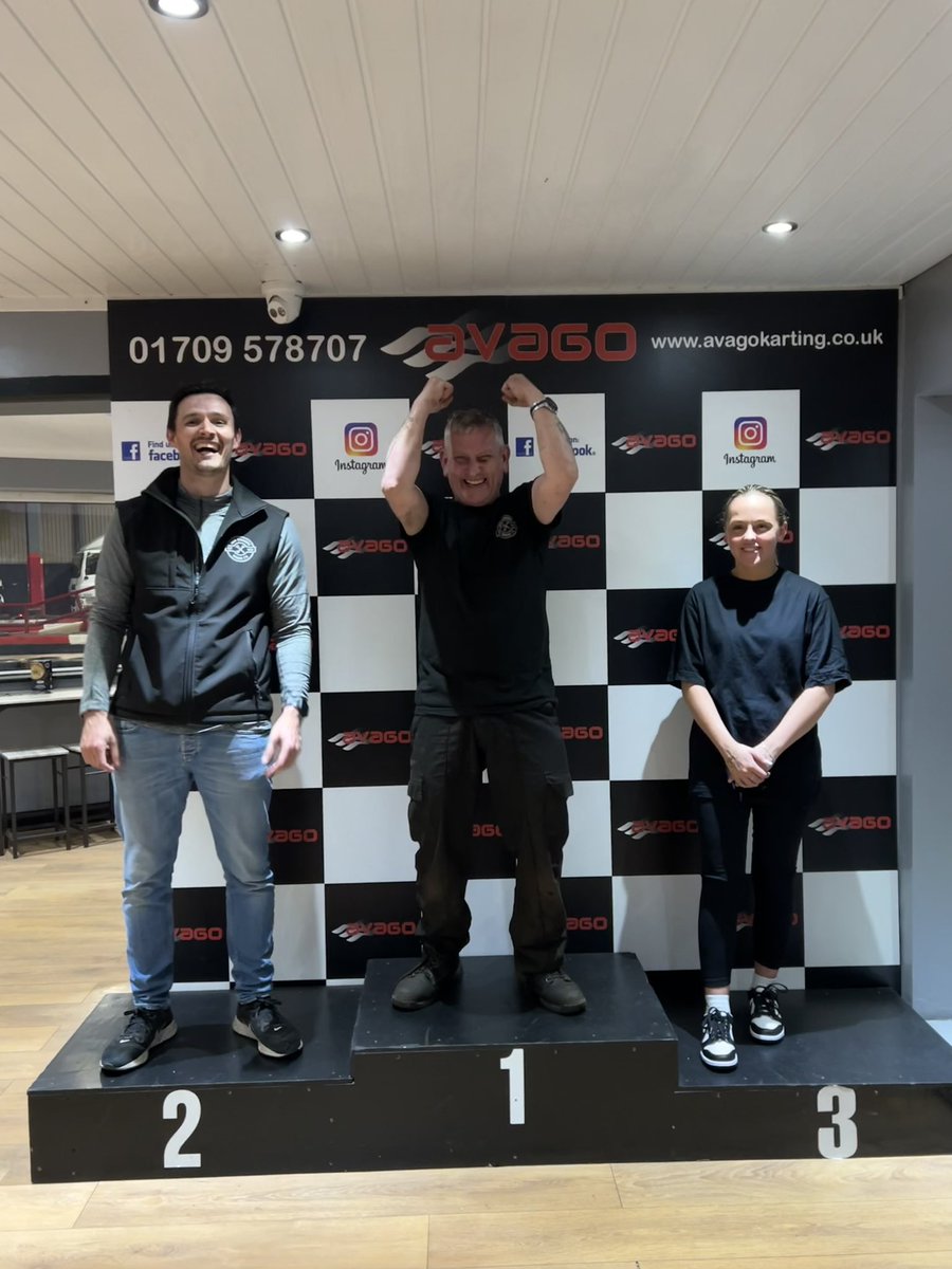 JocksGarage's tweet photo. 🏎️ Revving Up the Fun! Jocks Garage at Avago Karting 🥇🎉

The adrenaline was pumping as the Jocks Garage team took a trip to Avago Karting! 🏁 And amidst the fierce competition, our Senior Technician Andy showed us all how it's done with a well-deserved victory! 🏆🔥 https://t.co/7leEzbL805