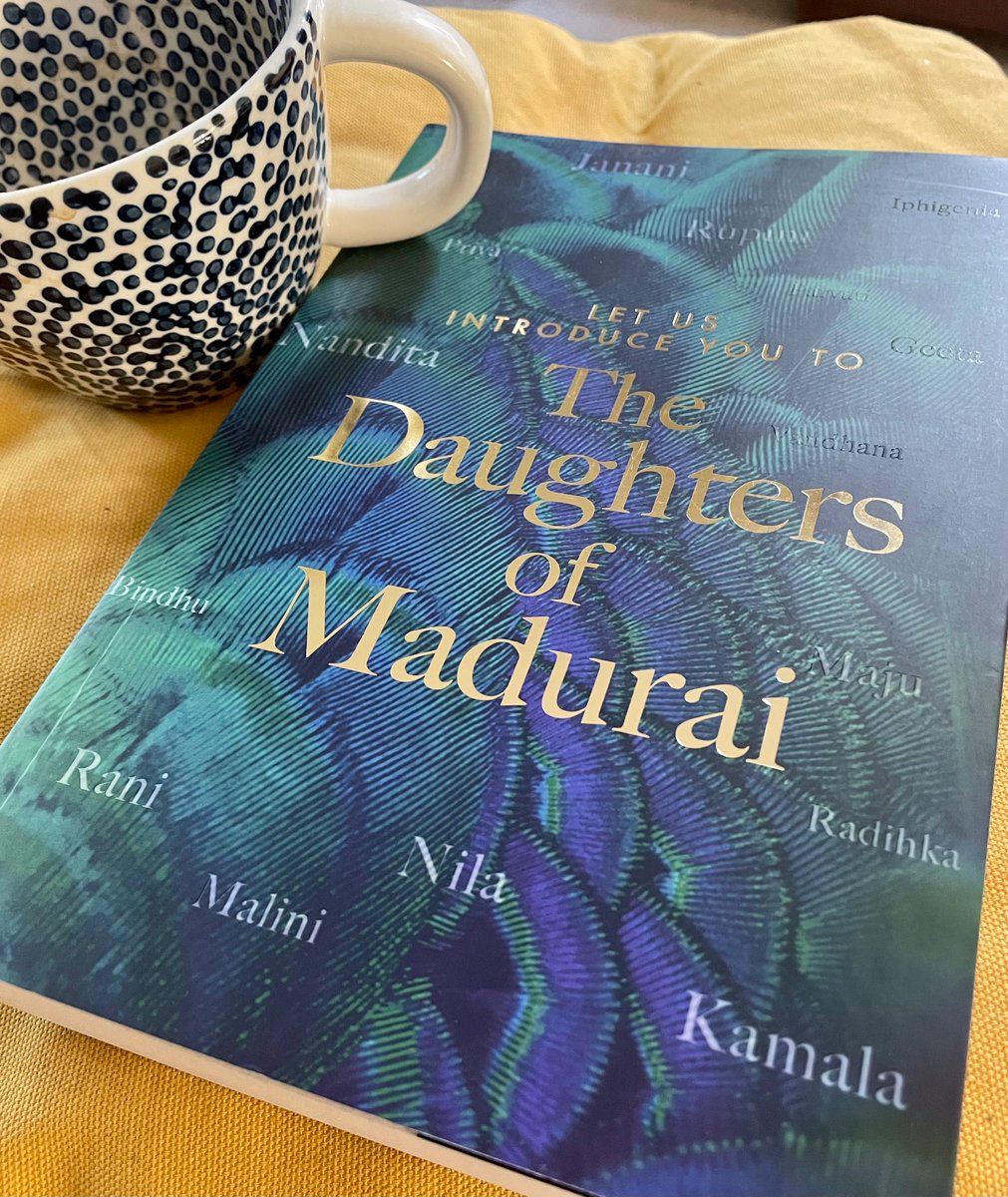 methleybkgroup's tweet photo. Our official book for June is The Daughters of Madurai by @Raji_Warrior Thanks to @readingagency for our copies. Theyโve all been borrowed for now. Keep an eye on our WhatsApp for availability or drop into Rivers Meet. Happy reading! #DaughtersOfMadurai #book #bookgroup #reading https://t.co/Bs8B7miCKx