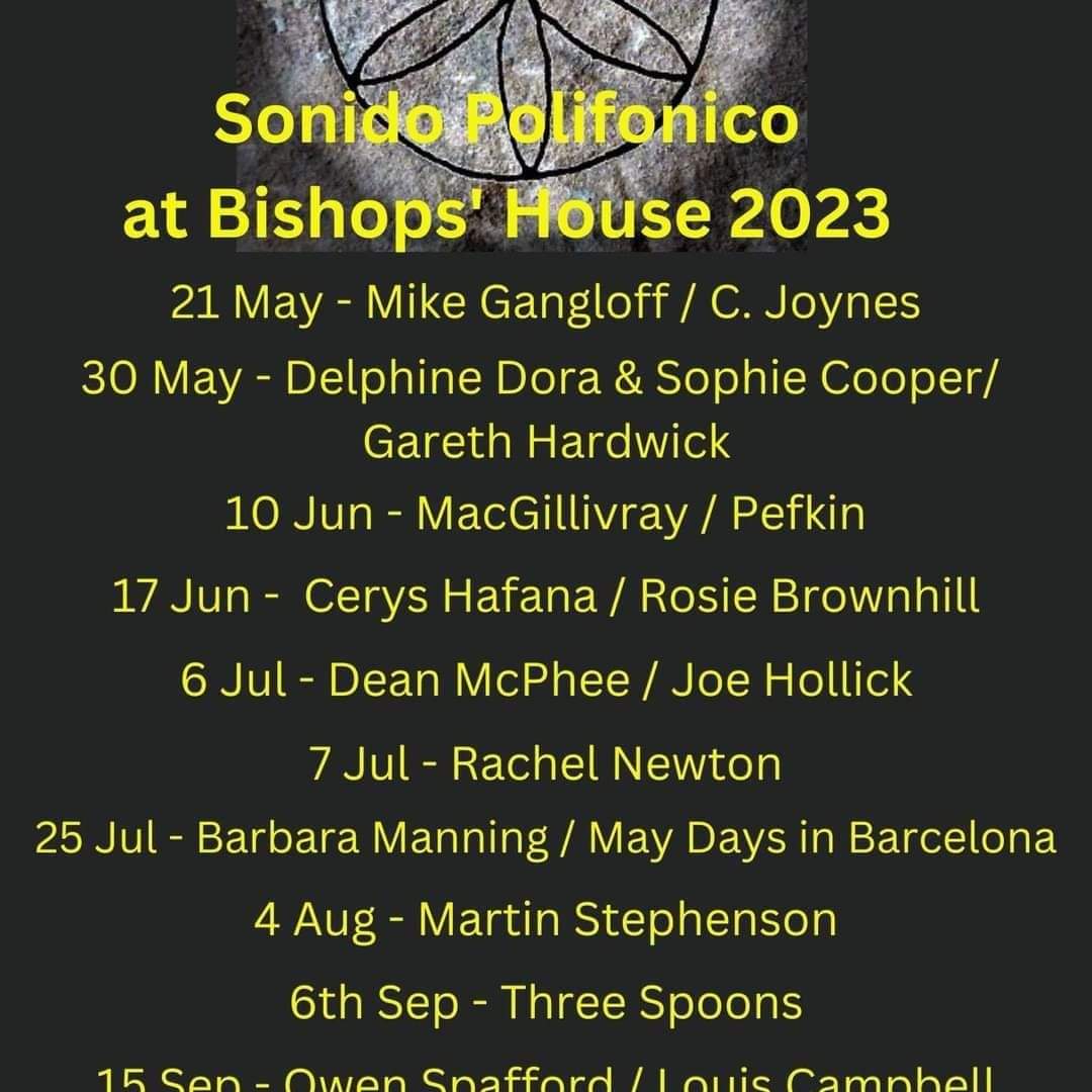 Delphine Dora review in WIRE magazine .
Playing Sheffield, Bishops House  Tuesday  30th May...
 Witchmark tix, each one individually printed and a list of other rather good gigs..
Tickets from eventbrite .

Come. Close your eyes, be transported.