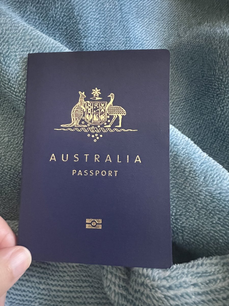 look what came today! now if they could hurry up and lower that 2k fee for me to renounce my us citizenship that would be great.