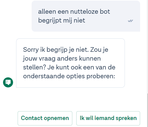 Na ca. 20 vragen geef ik het op. Gelukkig wel een binnenpretje (om uit te laten):