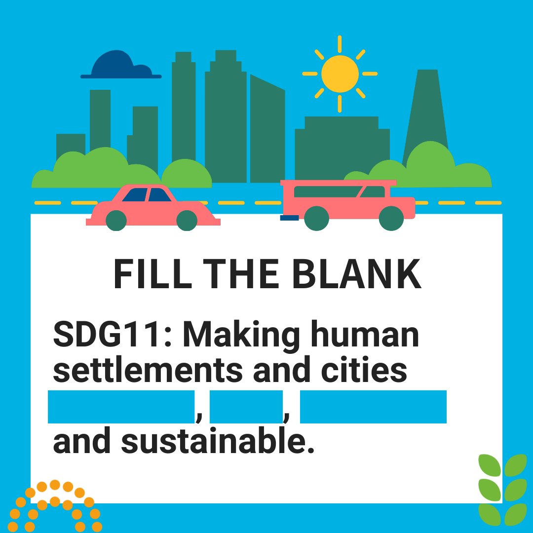 UNHABITAT's tweet image. An easy one... 

... But can you guess all three without cheating?

Come help make SDG11 a reality at the Second UN Habitat Assembly: loom.ly/tNkZsAg
#unhabitatassembly #sdg11 #sustainable