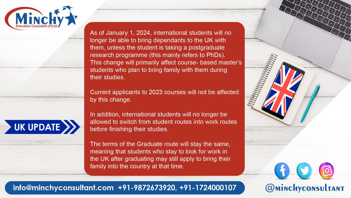 minchy_me's tweet photo. UK Update for International Students.
#uknews #ukupdate #uk #london #minchyconsultant #internationalstudents #ukstudyvisa #studyinuk #england
#ukuniversities #studentlife #student #chandigarh #mohali
#fbreels #metaverse  #visaexperts #ukvisa #ukimmigration https://t.co/BKMNnOgIkc