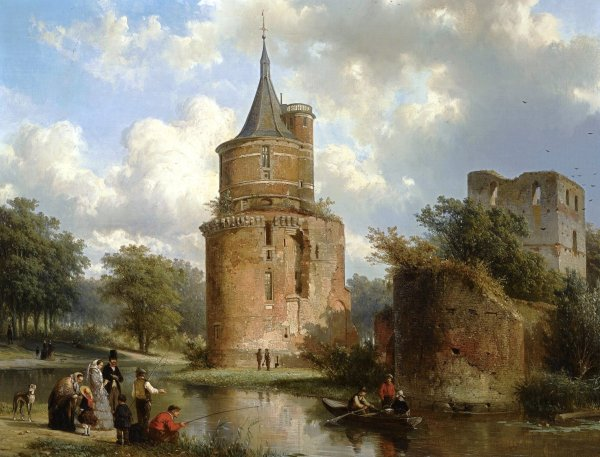 HrothN's tweet photo. @pictureofNL @meitje01 Mooi Nederland 🇳🇱
#Duurstede
🎨 Cornelis Springer https://t.co/KIH6sBkHFE