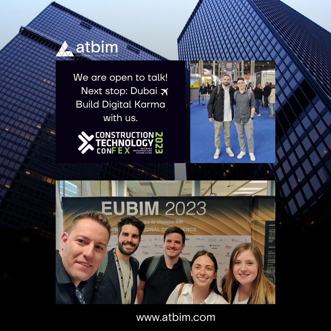_atBIM's tweet photo. What a month for #ATBIM!
π Calling all Construction Technology Enthusiasts! Join us at Construction Technology conFEX 2023 in Dubai next week! π
https://t.co/xOdi6hig1m
#EUBIM2023 #Construmat #EBS #CTFUAE #BIM # https://t.co/A75gqZiODI