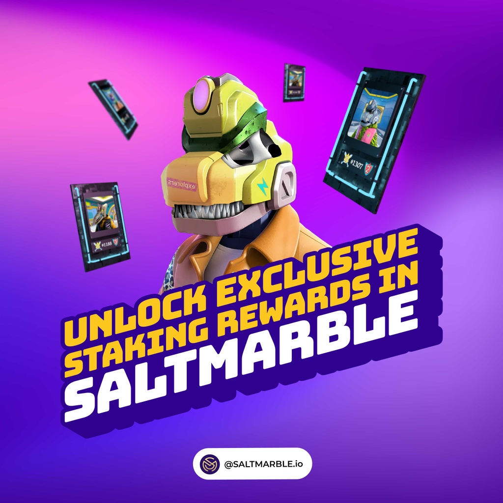 saltmarble's tweet photo. Join our thriving community of SML token holders! Staking on Saltmarble fosters engagement and creates a supportive ecosystem.
#Saltmarble #NFT #Staking #GOGODINO #Cryptocurrency #PassiveIncome https://t.co/GeKv3sdW9a