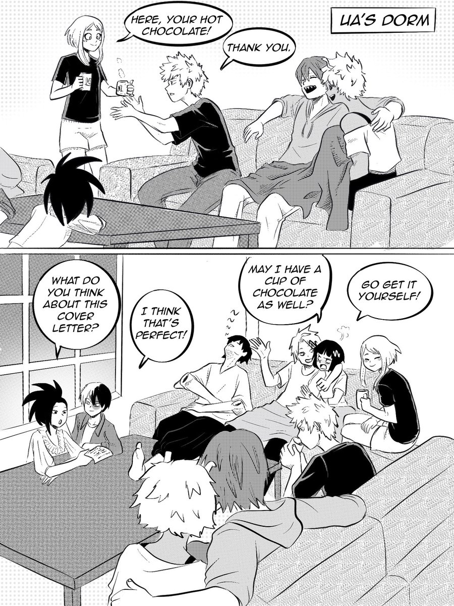 giusto_art's tweet photo. I CAN’T BELIEVE I DIDN’T TWEET THAT!
A soft smut comic I made a few months ago starring the #bakusquad and #kirimina.
Enjoy! 

Part 1/2 https://t.co/twzTxwjAJa