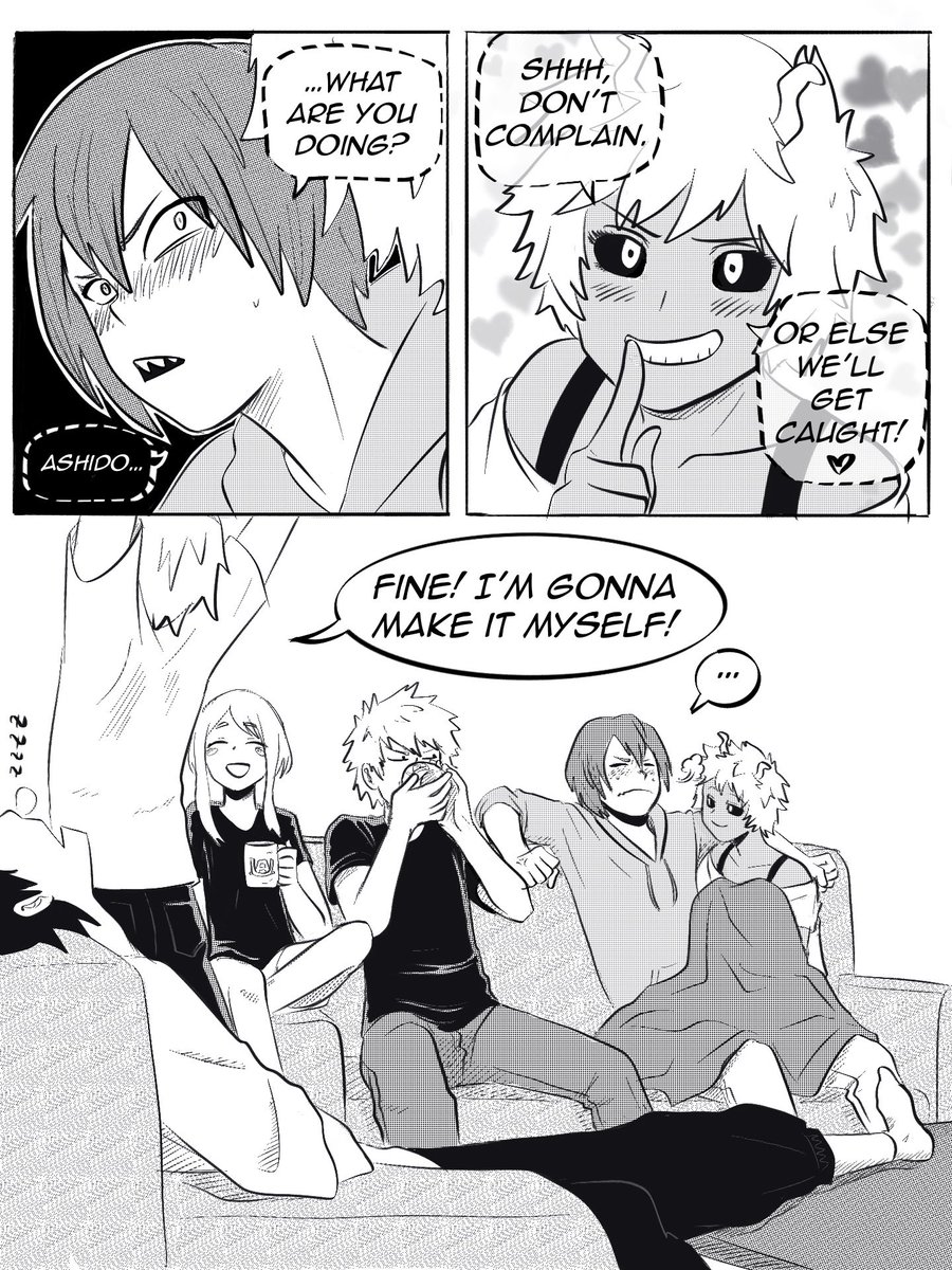 giusto_art's tweet photo. I CAN’T BELIEVE I DIDN’T TWEET THAT!
A soft smut comic I made a few months ago starring the #bakusquad and #kirimina.
Enjoy! 

Part 1/2 https://t.co/twzTxwjAJa