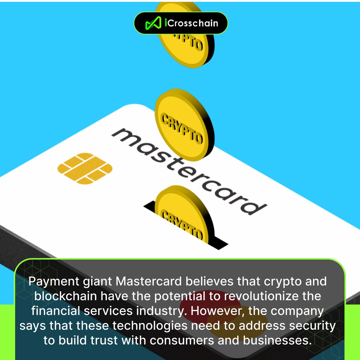 In a recent speech, Mastercard’s EVP of crypto and blockchain, Raj Dhamodharan, said that the company is “very bullish” on the potential of crypto and blockchain. He noted that these technologies have the potential to make payments faster, cheaper, and more secure.

#ICC…