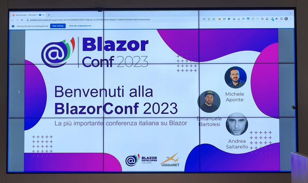 ozonemojo2's tweet image. Si parte! #blazorconf2023