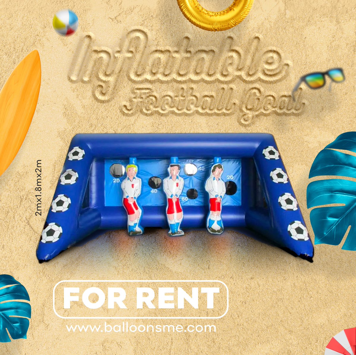 Jump into endless fun this summer with our Inflatable Football Goal! Perfect for kids and adults alike.

balloonsme.com

#inflatables #games #events #kidsactivities #bouncingcastle #eventactivities #summergames #summersale #summer #funtime #rentalitems #abūdhabī