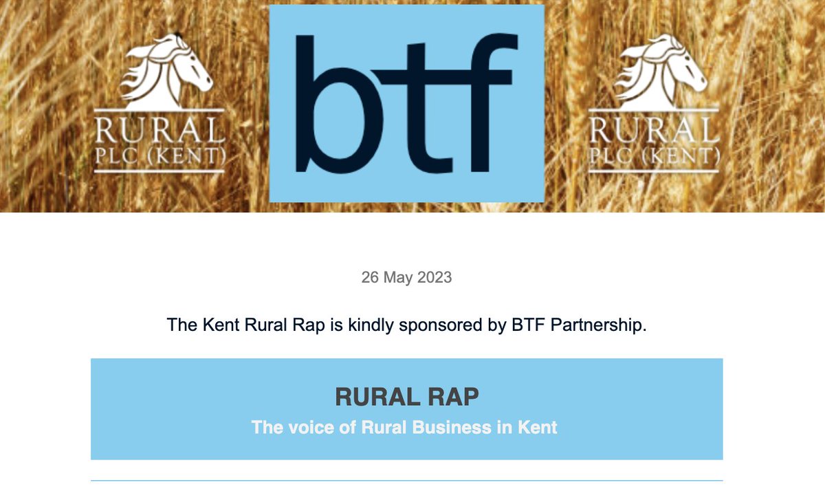 Read this week's round up of rural business news and sign up to receive a copy in your inbox each Friday morning. mailchi.mp/83654dacf955/k…

#farming #rural #business #news