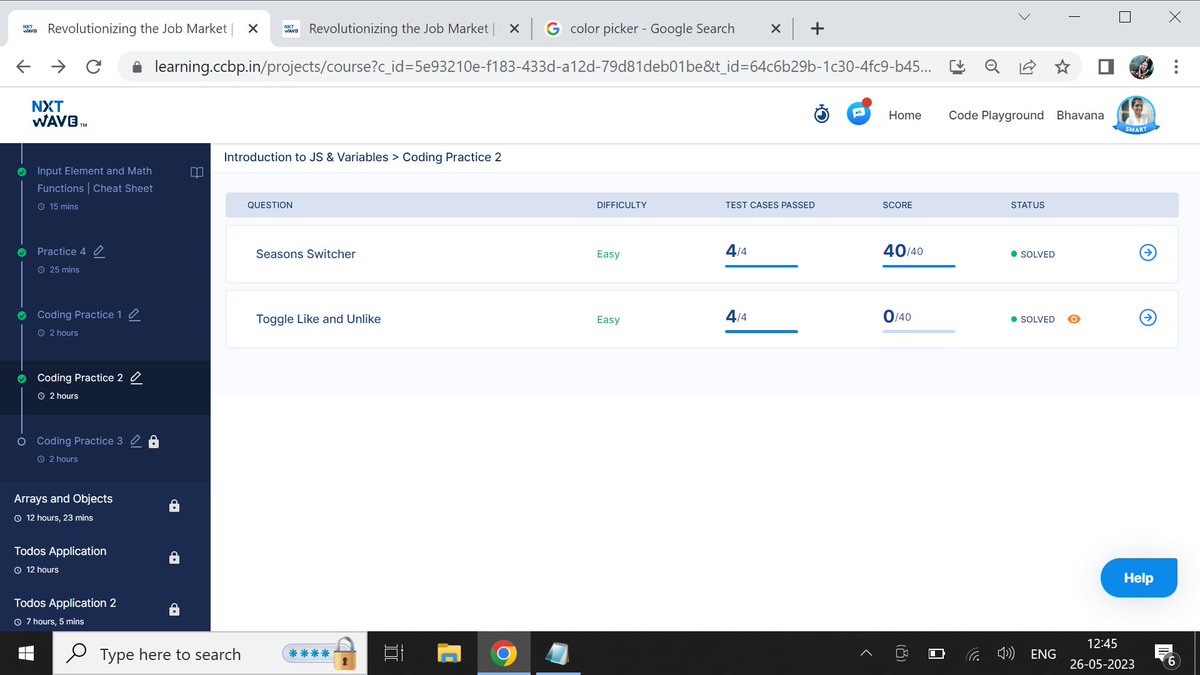 bhavana_mullu's tweet photo. #CodingPractice2 https://t.co/GwwEwuCc8T