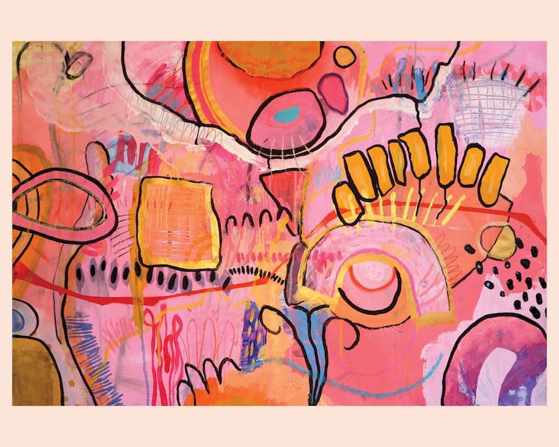 NeunionThe's tweet photo. We've got a new artist who supports #Neunion 👨‍🎨
Maria Büter is an amazing artist and made a lot of phenomenal paintings. Take a look at our art gallery: https://t.co/MKKbNQddE7  
This painting is called "Craving".
.
.
.
#charity #togetherwecan #support #artgallery https://t.co/QYXpZ6dpwE