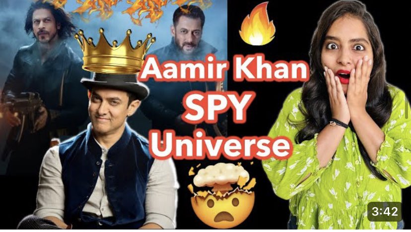 Tiger vs Pathaan me Villain Aamir khan ho jaye to sare record bachche lagenge Iske samne box office faad dega 🔥🔥 #TigerVsPathaan #AamirKhanInSpyUniverse #ShahRukhKhan #SalmanKhan #AamirKhan