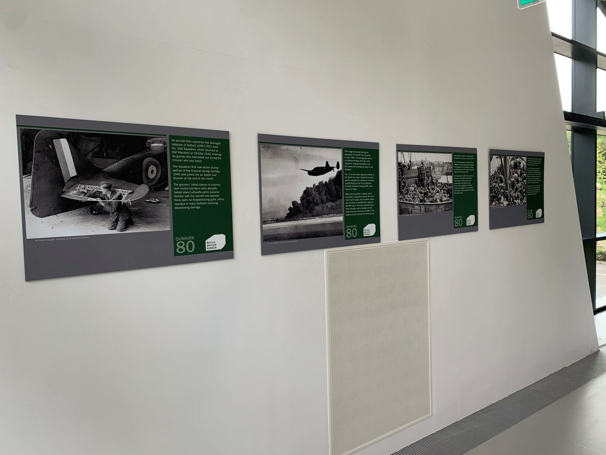 #OTD in 1940, the #Dunkirk evacuation began. 

The Bunker played a crucial role during this time, scrambling 4,903 aircraft to provide air cover and protection.

Learn more about the role the bunker played in our Dunkirk 80 Exhibition.
🎟️ buff.ly/2LUwk3i