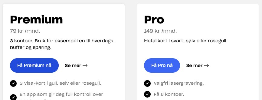 cominvent's tweet photo. @lunarmoney @elinlestrange Ah, beklager @lunarmoney jeg leste ikke «Priser» siden nøye nok. Lunar makser ut på 6 konti 🤣 https://t.co/Ah1LkYl0dD