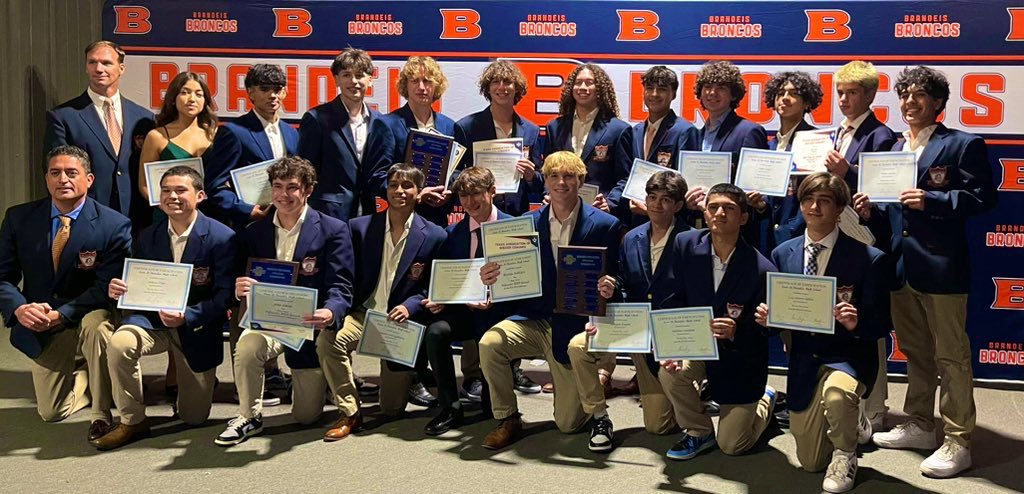 Brandeis HS Men’s Soccer (@broncosfutbol) on Twitter photo Thank you <a href="/BroncosBrandeis/">Brandeis Broncos Athletic Booster Club</a> for another great Varsity Sports Banquet!
Congrats to our student athletes for a great season.
MVP <a href="/noahhhhlopezzzz/">noahhhh</a>
Defensive MVP <a href="/BostonBabiarz06/">Boston</a>
Offensive MVP <a href="/sJake_9/">Jake Salas</a>
Bronco Award <a href="/EthanMalesich/">ethan malesich</a>
📸<a href="/robinjansky/">Robin Jansky</a> Thank you <a href="/BroncosBrandeis/">Brandeis Broncos Athletic Booster Club</a> for another great Varsity Sports Banquet!
Congrats to our student athletes for a great season.
MVP <a href="/noahhhhlopezzzz/">noahhhh</a>
Defensive MVP <a href="/BostonBabiarz06/">Boston</a>
Offensive MVP <a href="/sJake_9/">Jake Salas</a>
Bronco Award <a href="/EthanMalesich/">ethan malesich</a>
📸<a href="/robinjansky/">Robin Jansky</a>