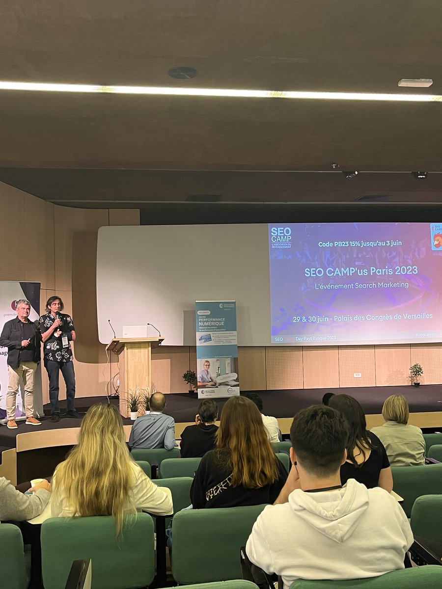 <a href="/seocamp/">SEO CAMP / FePSeM</a> #summercamp Pays Basque ça démarre 
Avec <a href="/Mercadieu/">Mercadieu</a> et Fred de la <a href="/CCIBayonnePB/">CCIBayonnePaysBasque</a>
