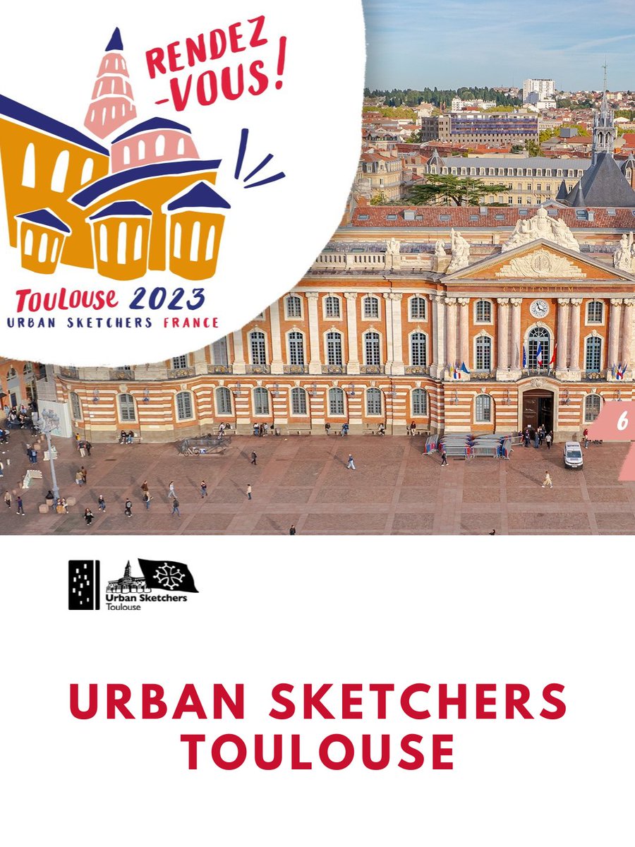 ✏️ + de 500 dessinateurs urbains se retrouvent dans les rues de #Toulouse pour croquer scènes de vie et monuments sur le vif. Pendant 4 jours, découvrez l'art du dessin urbain. 📅 Du 26 au 29/05 ➡️bit.ly/USTlse23 #visiteztoulouse #usktoulouse