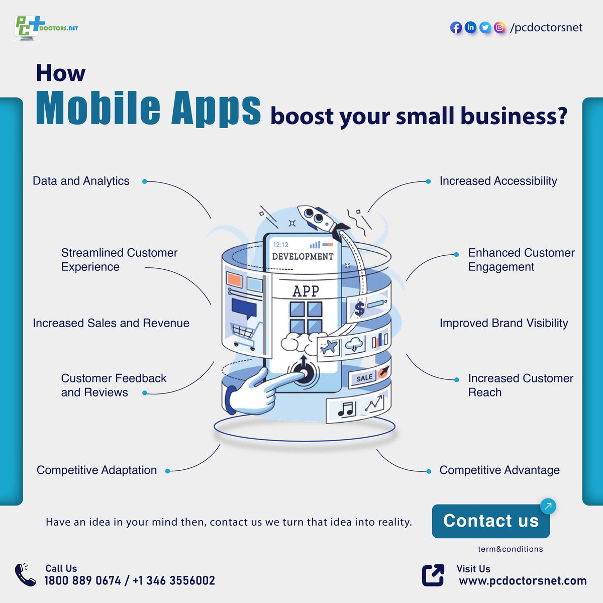 pcdoctorsnet's tweet photo. Embrace the power of a mobile app and stay effortlessly connected with your customers, enhancing engagement and fostering loyalty like never before.

☎ :+𝟏 𝟑𝟒𝟔 𝟑𝟓𝟓𝟔𝟎𝟎𝟐 (USA)
🌐: https://t.co/zeCZE3eQJm

#appdevelopment #business #usa #android https://t.co/MbxstEe0Rw