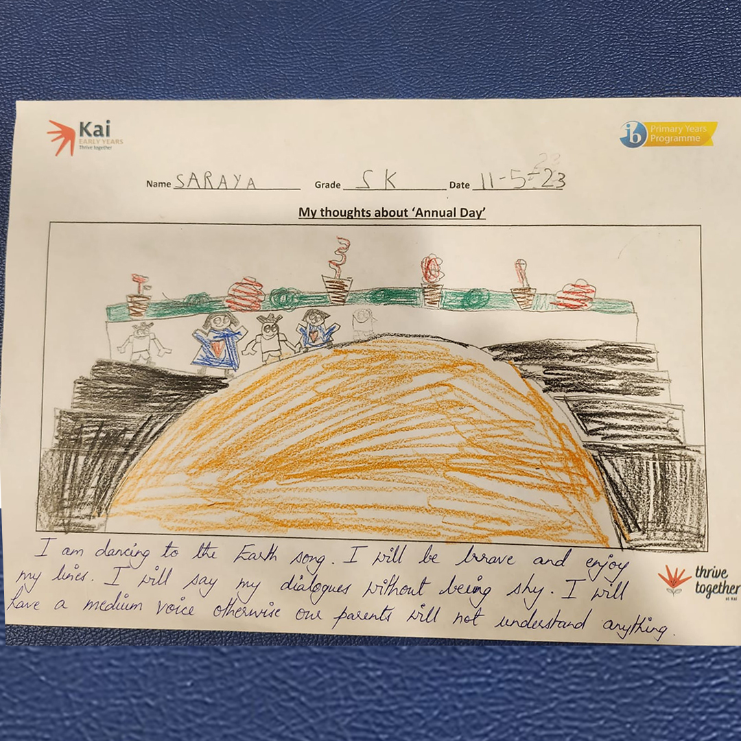 KaiYears's tweet photo. Check out the children's excitement for the Annual Day through beautifully illustrated artwork, showcasing their boundless creativity and impeccable attention to detail. #AnnualDayReflections #YoungArtists #CreativityUnleashed #annualshowcase2023 #annualday https://t.co/mgxHeTRJIy