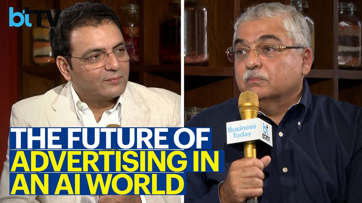 BTTV At Goafest’23: Watch This Exclusive To Understand How Real Advertising Works Watch: youtu.be/reCDhBXCmIM | #GoaFest2023 #advertising #AI #marketing #consumer #technology @szarabi @ashishbhasin1