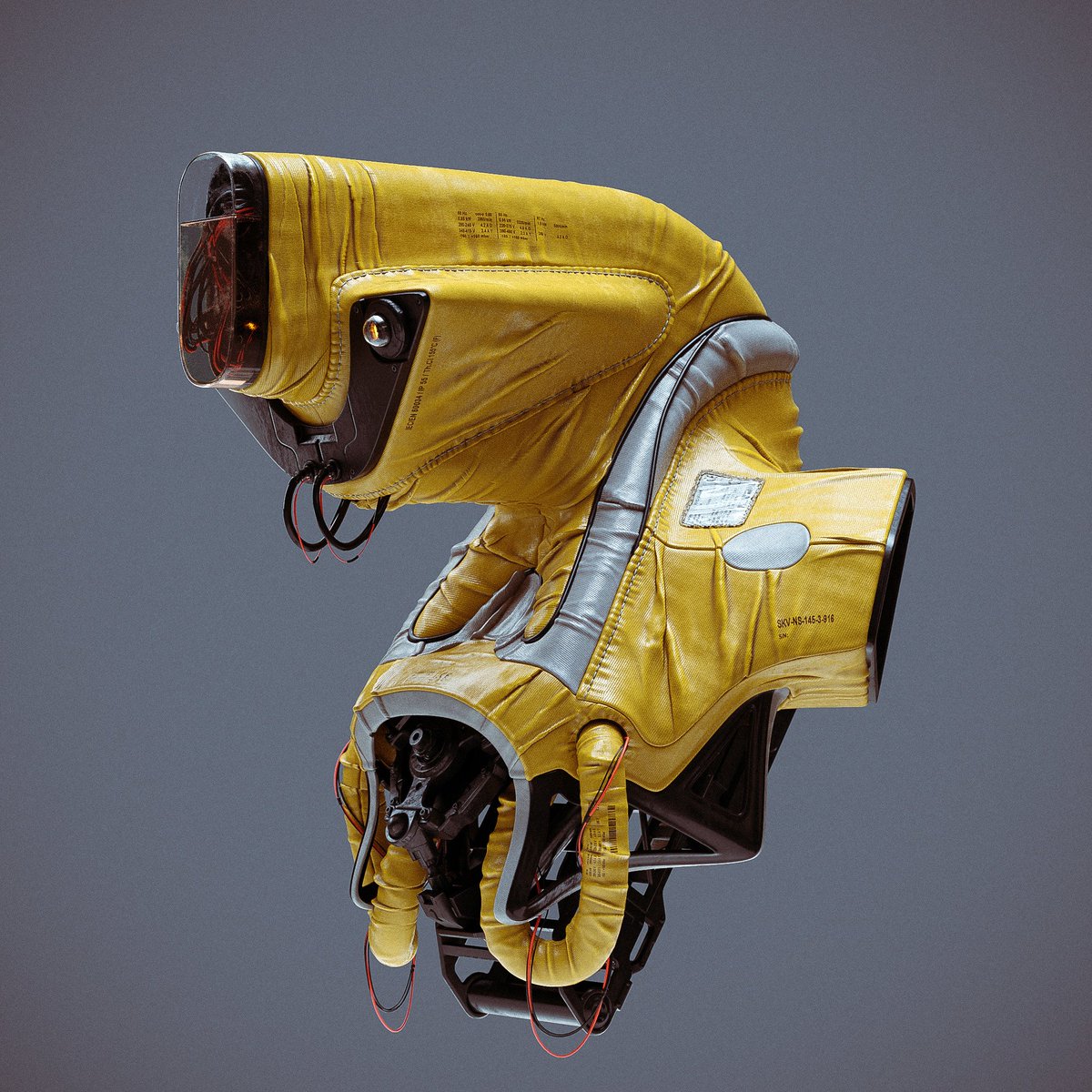 StasisGame's tweet image. Robots covered in soft plastic or vinyl is legitimately one of my favourite design tropes.

artstation.com/artwork/qANRg2