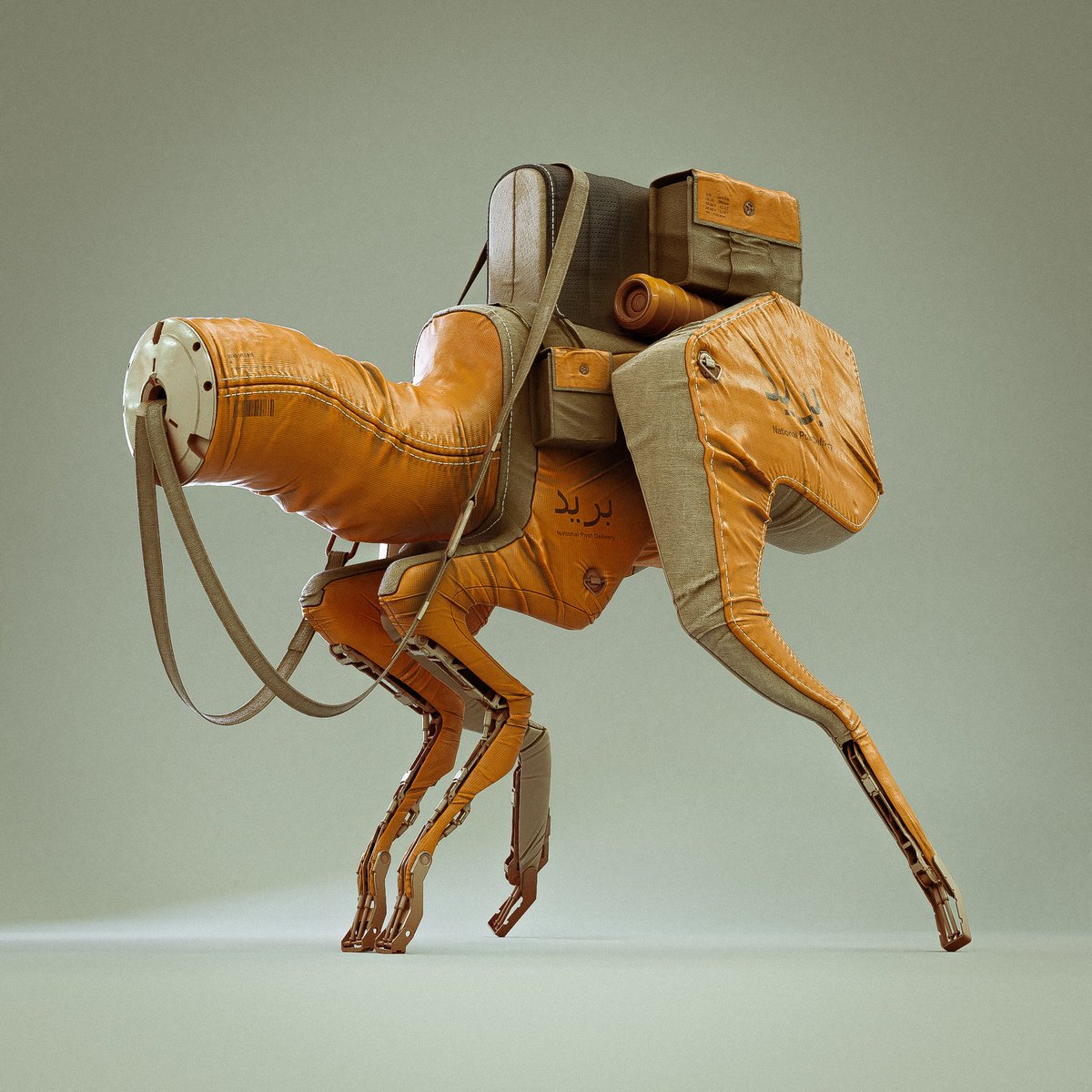 StasisGame's tweet image. Robots covered in soft plastic or vinyl is legitimately one of my favourite design tropes.

artstation.com/artwork/qANRg2