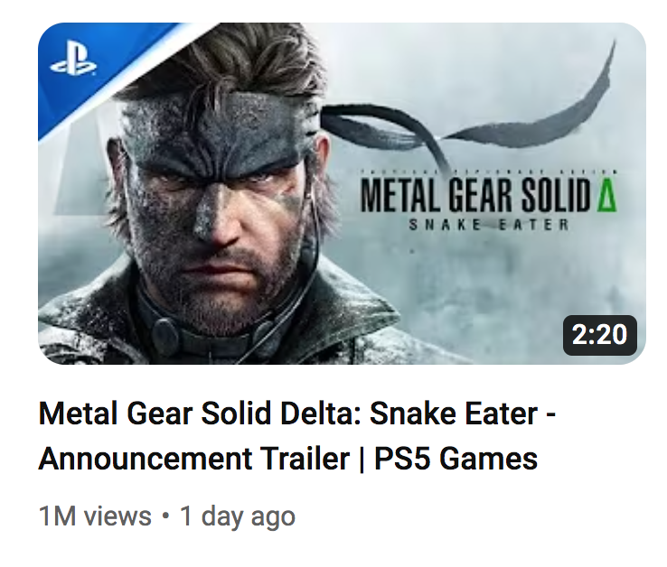 Metal Gear Solid Delta: Snake Eater