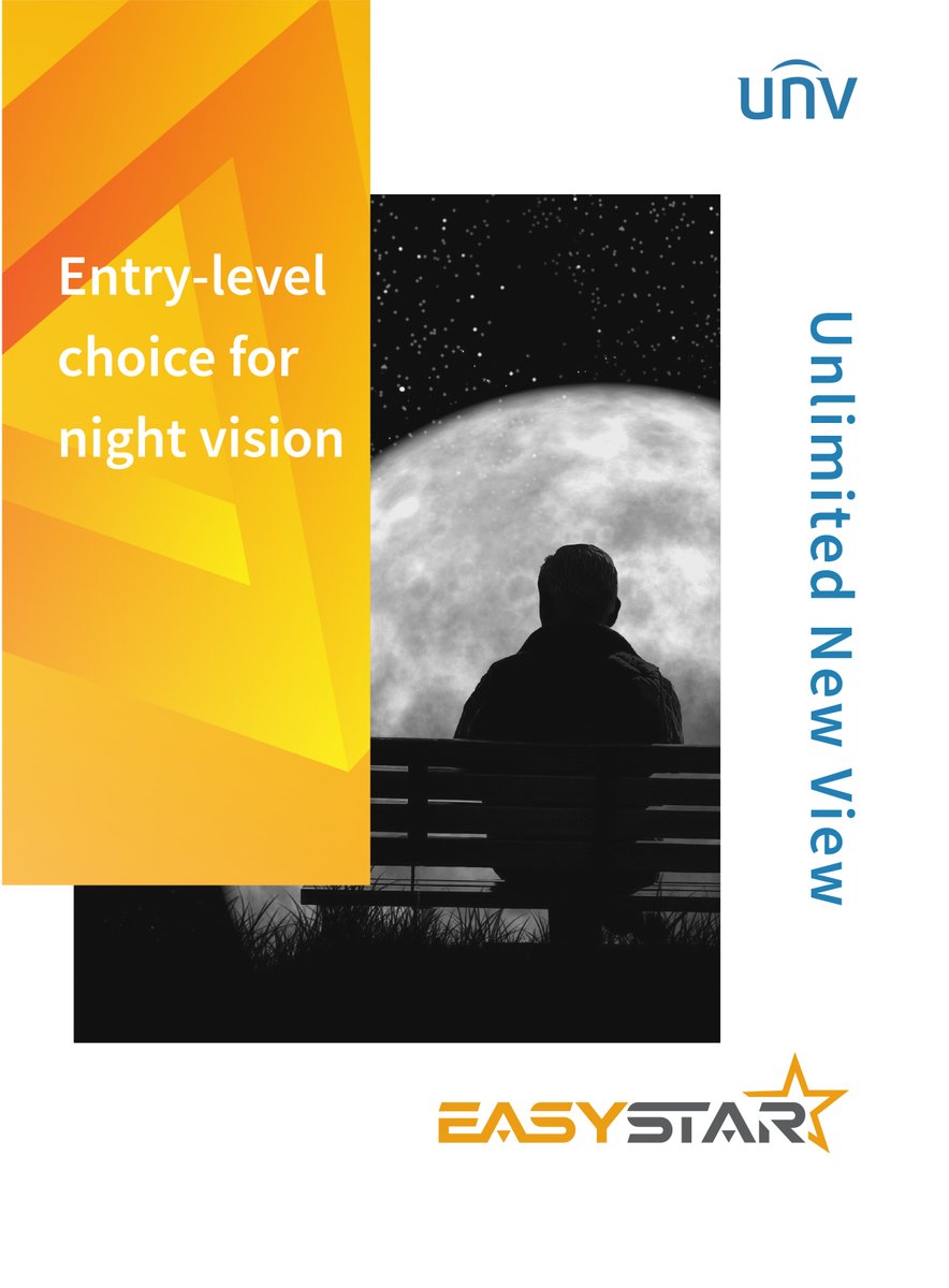 UniviewTech's tweet image. Discover the UNV EasyStar series, offering a range of IR cameras and color night vision cameras for your needs! 📷 
#EasyStar #EnhancedSecurity #Uniview