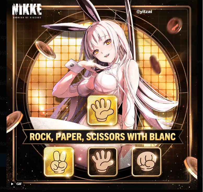 yitzai's tweet photo. @NIKKE_en #NIKKELuckyBunny https://t.co/NeF5FmHpdX