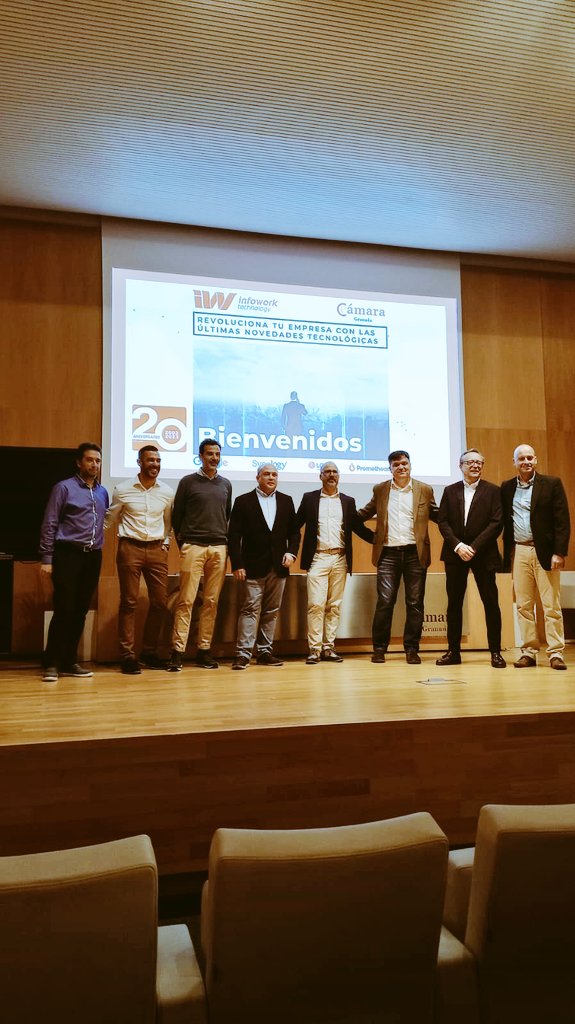 Que jornada más interesante ayer en <a href="/CCGranada/">Cámara de Granada</a> 🙏

Gracias <a href="/lgespana/">LG España</a> <a href="/GoogleES/">Google España</a> <a href="/Synology_es/">Synology España</a> <a href="/PrometheanES/">PrometheanES</a> por traernos las novedades y propuestas hasta Granada🧡

Y por supuesto, GRACIAS a todos los asistentes 👏👏👏
#tecnologia #Mayorista #Infowork