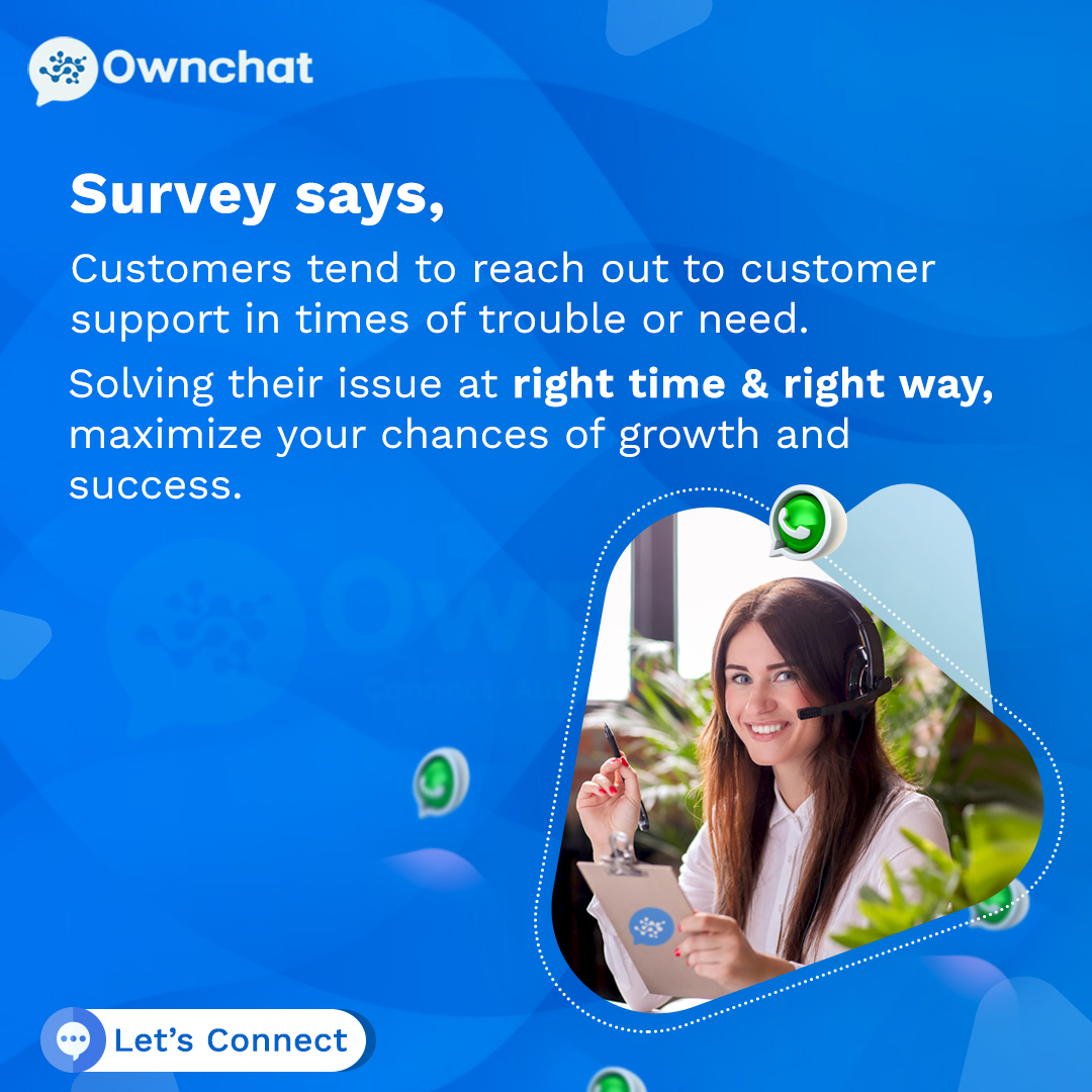 Ownchatofficial's tweet photo. Customer satisfaction is key to business success.
Our WhatsApp Business API can provide top notch customer support with a no-code chatbot that provides a real conversation-like experience.
https://t.co/kirdA7MrDI
#nocodechatbots #ownchat #whatsappbusinessapi #customermanage https://t.co/DkiojvBb2a