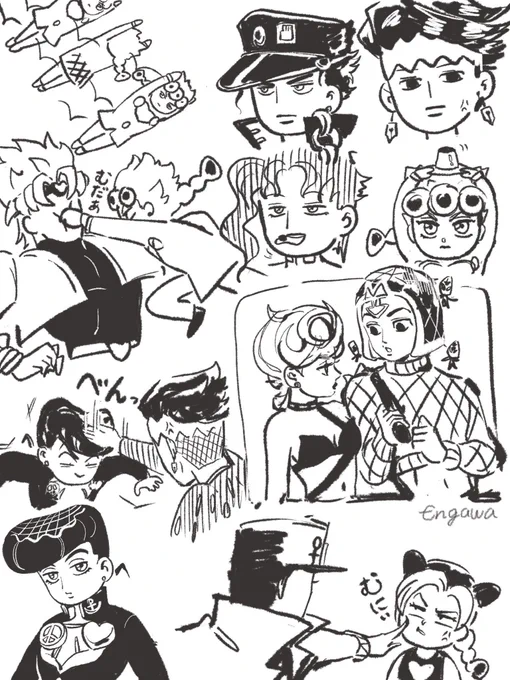 落書き #jjba